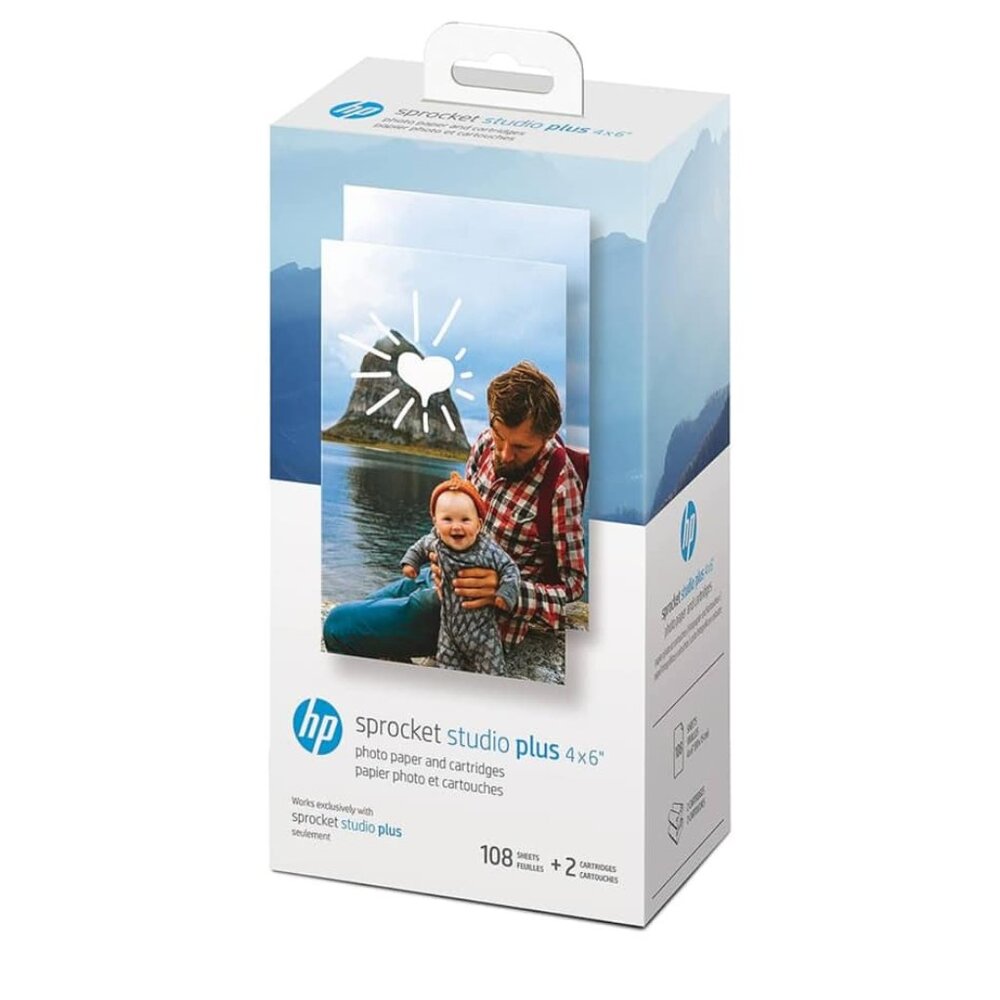 Sprocket Studio Plus paper and cartridges